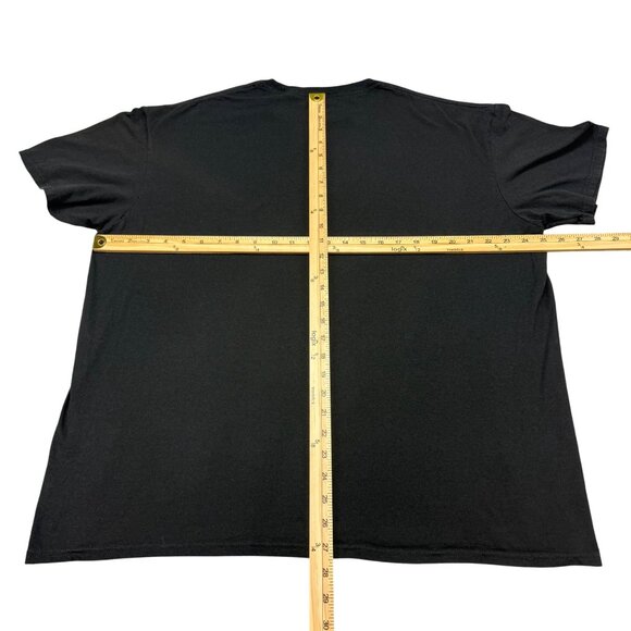 Star Wars Mandalorian Baby Yoda Starry Night Graphic Tee Black 2XL Mens T-Shirt - Picture 5 of 7